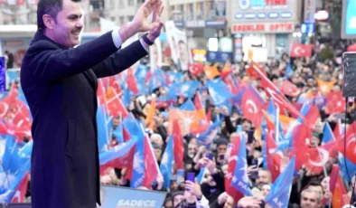 İBB Başkan Adayı Murat Kurum Esenler’de Miting Düzenledi