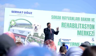 Kahramankazan Belediyesi, Sokak Hayvanları Bakım ve Rehabilitasyon Merkezi ve Atık Getirme Merkezi’nin açılışını coşkuyla gerçekleştirdi