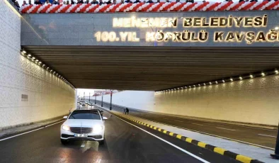 Menemen Belediyesi, Çanakkale asfaltında dev battı-çıktıyı hizmete açtı