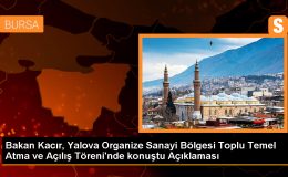 Sanayi ve Teknoloji Bakanı Kacır: Makine sektöründe 9 bin 400 yatırım teşvik belgesi düzenlendi