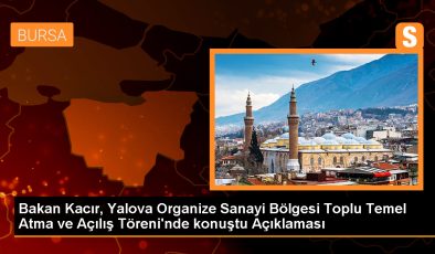 Sanayi ve Teknoloji Bakanı Kacır: Makine sektöründe 9 bin 400 yatırım teşvik belgesi düzenlendi