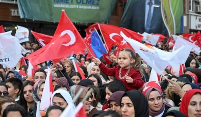 Erdoğan: Şehrimizin kaynaklarını terör örgütüne aktarma yerine Hakkarili kardeşlerim için kullanacak isimler belirledik