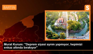 Murat Kurum: “Deprem siyasi ayrım yapmıyor, hepimizi enkaz altında bırakıyor”