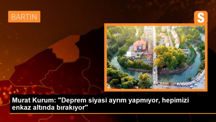 Murat Kurum: “Deprem siyasi ayrım yapmıyor, hepimizi enkaz altında bırakıyor”