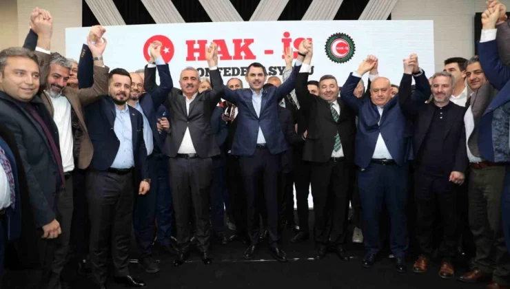 Murat Kurum, İBB Başkan Adayı olarak işçi haklarına vurgu yaptı