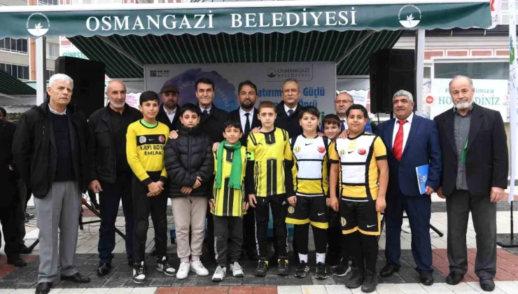 Osmangazi Belediyesi Güneştepe Mahallesi’nde Cami ve Kuran Kursu Açtı