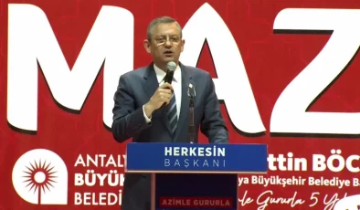 Özgür Özel: “İsrail’in Ticaretini Kim Ayakta Tutuyorsa Filistin’e İhanet Ediyordur”