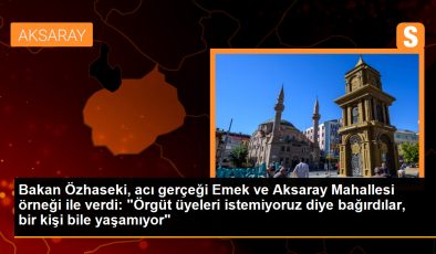 Bakan Özhaseki, Hatay’daki kentsel dönüşüm projesine karşı çıkan örgütleri eleştirdi