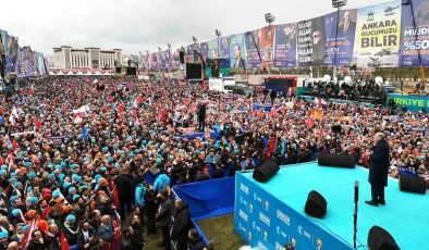 Cumhurbaşkanı Erdoğan: “Ankara’yı başkentlik sıfatına uygun hizmet veremeyenlerden kurtarmanın vakti çoktan gelmiştir”