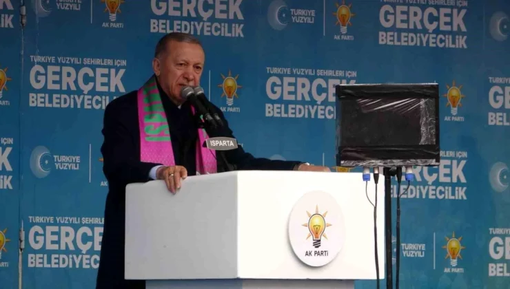 Cumhurbaşkanı Erdoğan: “Deste deste dolarlarla İstanbul’da seçim kazanmak istiyorlar”