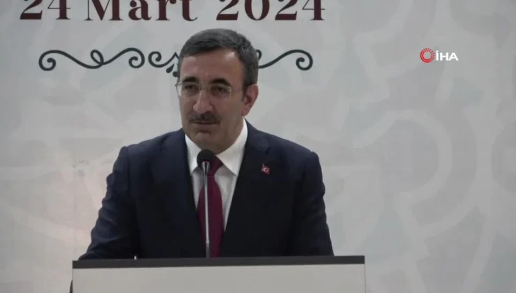 Cumhurbaşkanı Yardımcısı Yılmaz: Terör tehdidinin sınırların dışına atılmasıyla bölgede gözle görülür iyileşmeler oldu