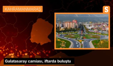 Galatasaray camiası, iftarda buluştu