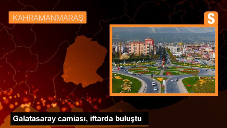 Galatasaray camiası, iftarda buluştu