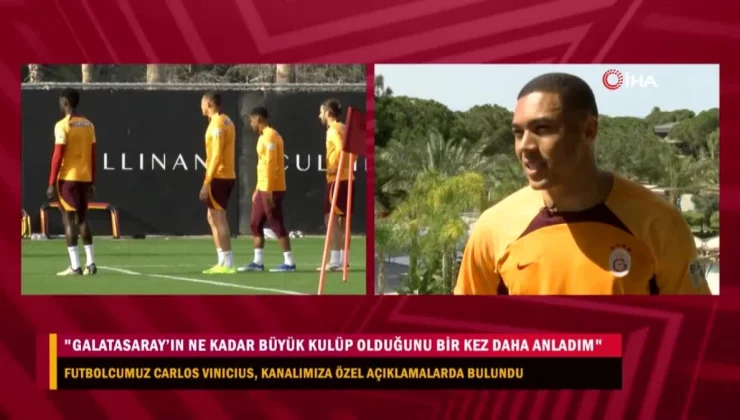 Carlos Vinicius: ‘Kurduğumuz aile ortamı ile şampiyon olacağımıza inanıyorum’