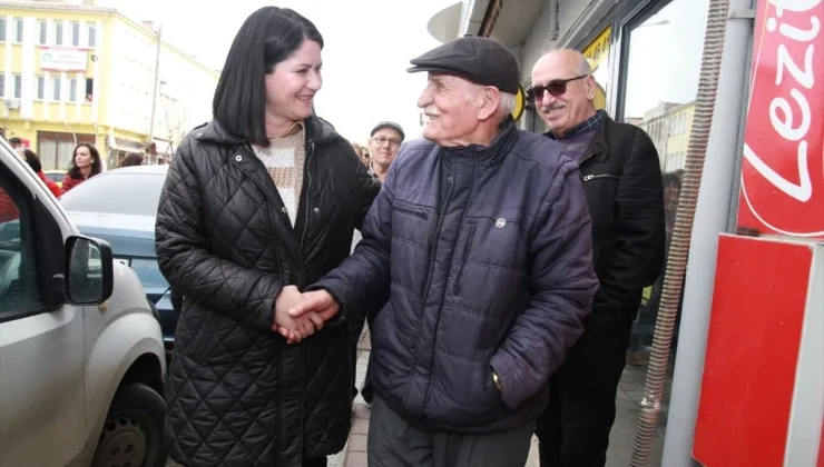 Cumhur İttifakı Edirne Belediye Başkan Adayı Belgin İba seçim çalışmalarına devam ediyor