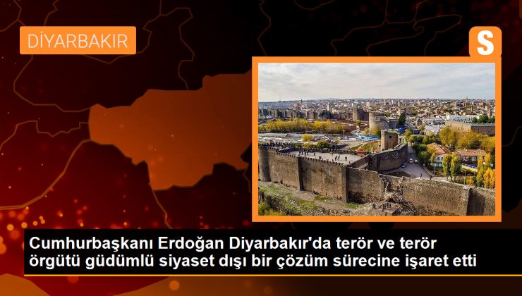 Cumhurbaşkanı Erdoğan, Diyarbakır’da Terörle Mücadeleyi Vurguladı