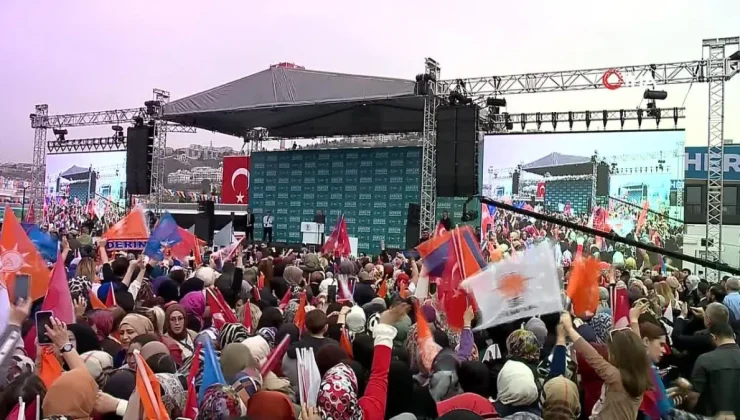 Cumhurbaşkanı Erdoğan finali Kocaeli’de yaptı