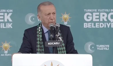 Cumhurbaşkanı Erdoğan, Kocaeli’de Slogan Karşısında Şaşkınlık Yaşadı