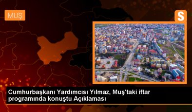 Cumhurbaşkanı Yardımcısı Yılmaz: Terörle mücadelemizi sürdüreceğiz