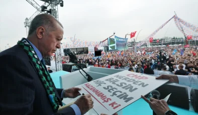 Erdoğan: AK Parti ve Cumhur İttifakı’na kaybettirerek CHP’ye kazandırmak için mesai harcayanlara karşı yakınlarımızı ikaz edeceğiz