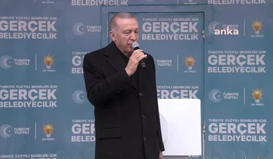 Erdoğan: İhtirasları İçin Tapulu Mülkü Olarak Gördükleri Seçmenlerimin İradesini Sağa Sola Peşkeş Çektiler