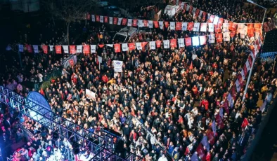 Kuşadası Belediye Başkanı Ömer Günel Hacıfeyzullah Mahallesi’nde Miting Yaptı