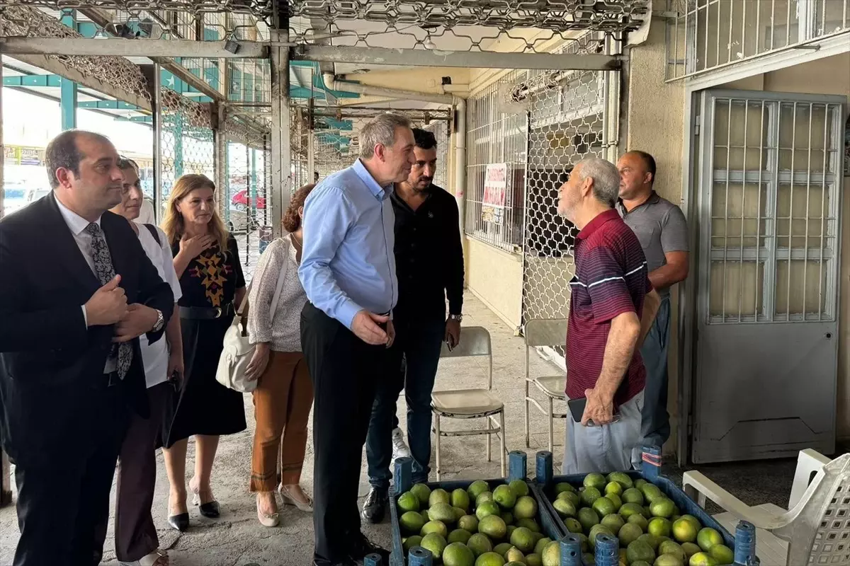 Bakırhan Mersin’de Esnaf ve Emeklilerle Buluştu