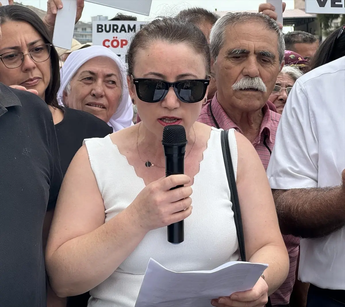 Çiğli’de Çöp Tesisi Protestosu