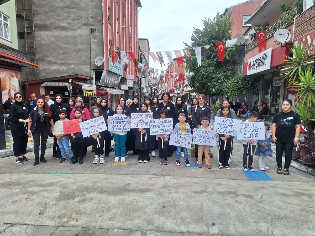 Zonguldak’ta ‘Çocuklarımıza sahip çıkalım’ Yürüyüşü