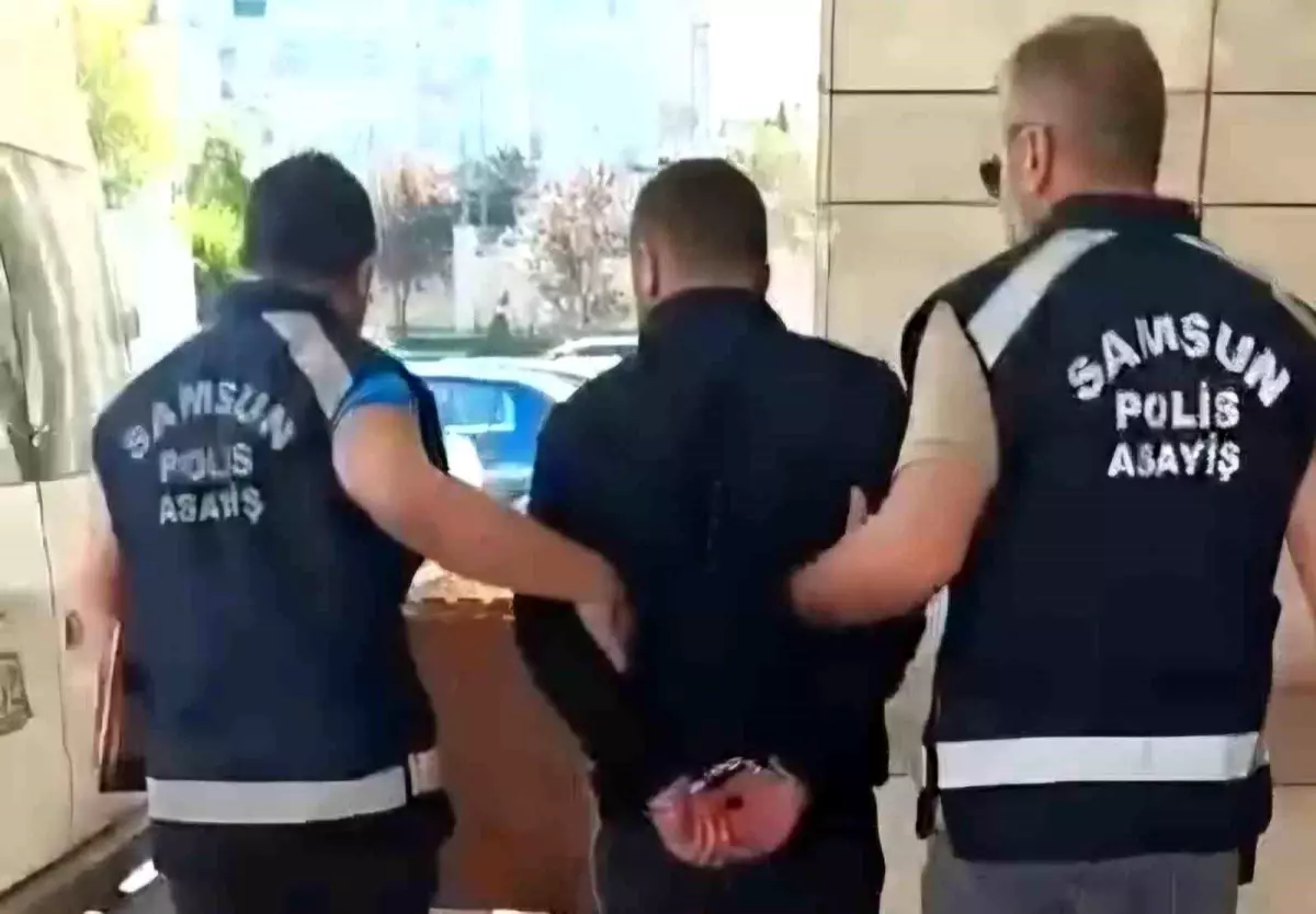 16 Yıl Hapis Cezalı Şahıs Samsun’da Yakalandı