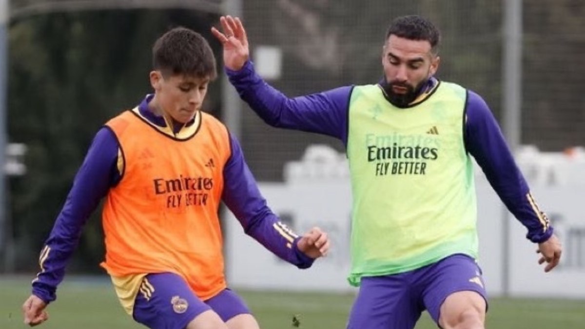 Arda Güler’den Dani Carvajal’e mesaj