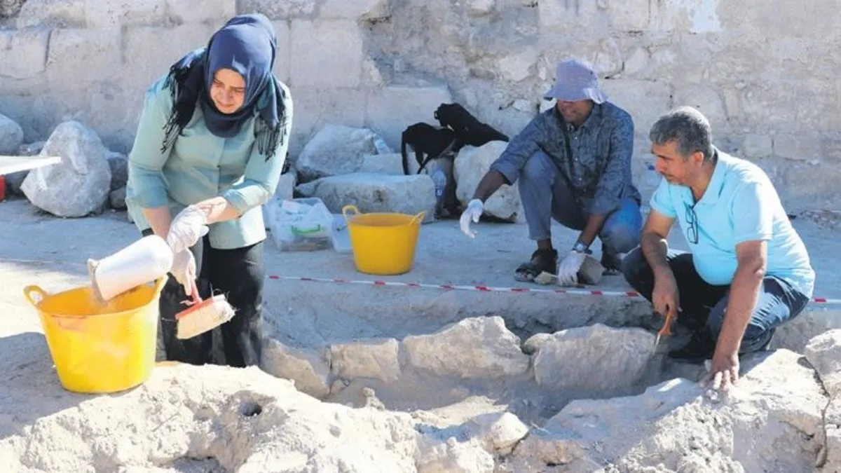 Hasankeyf’teki kazılarda 1600 yıllık yapı