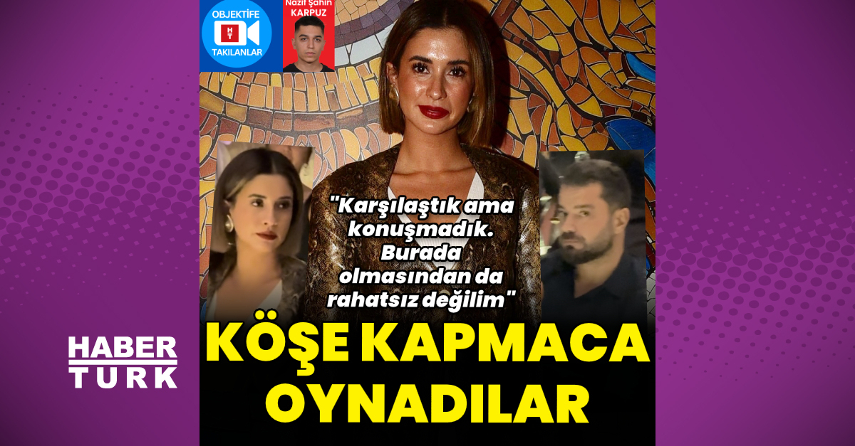 Buse Terim ile Volkan Bahçekapılı köşe kapmaca oynadı