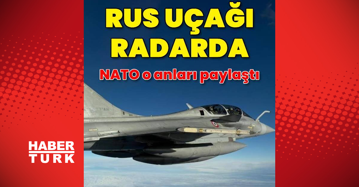 Fransız uçakları Rus askerî kargo uçağını radara alıp önleme yaptı